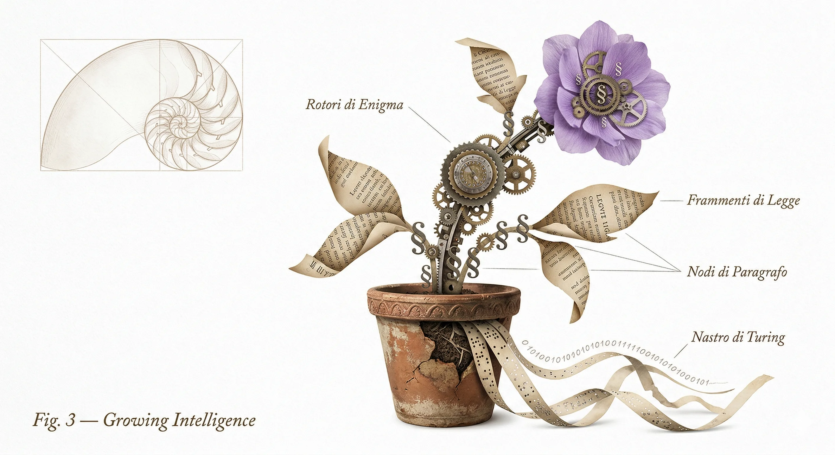 Fig. 3 — Growing Intelligence